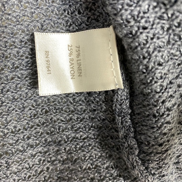 Pure JJill crochet open cardigan small - Picture 5 of 5